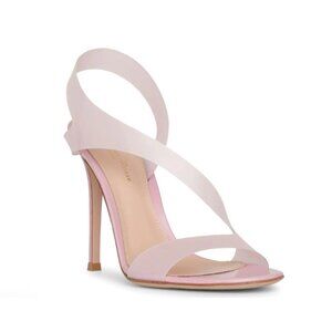 Gianvito Rossi Metropolis 105 PVC Sandals Heels Pink EU 36 US 6 WORN ONCE